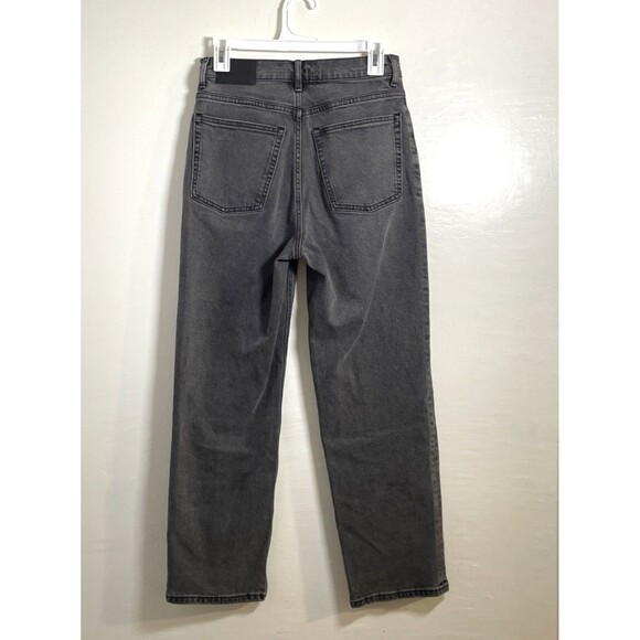 Everlane The Way High Jean Women's Organic Cotton Charcoal Grey Size 26 Regular - Picture 3 of 13